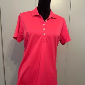 Nike Women's Vibrant Pink Button Down Shirt